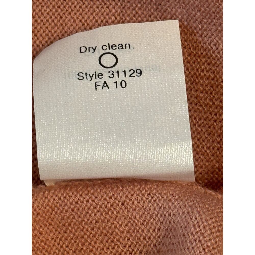 Small NWT J.Crew 100% Merino Wool Ruffle Cardigan Sweater Pink Vintage Rose New - Picture 15 of 15